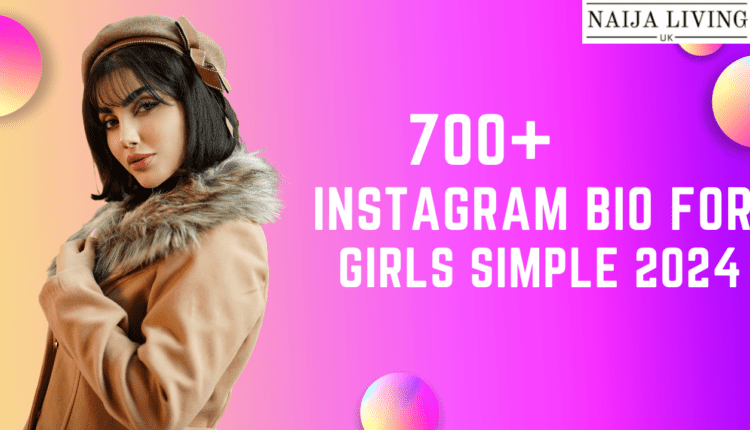 instagram bio for girls simple