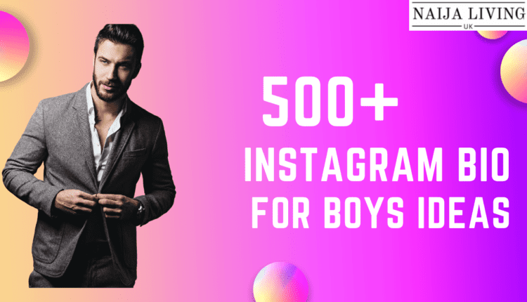 Instagram Bio For Boys