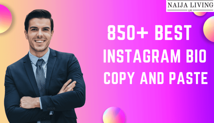 instagram bio copy and paste